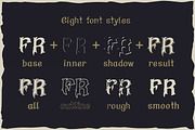 Flame rider, a Font by Fractal fonts & graphics (Thumbnail 2 of 15)