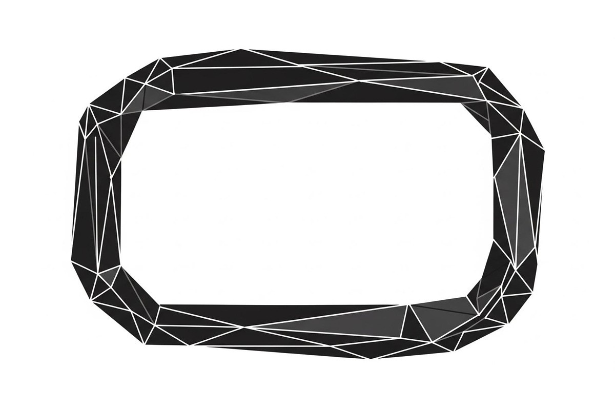 Geometric Polygon Frame Bundle, an Illustration by Creativeshirt (Photo 2 of 31)