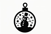Christmas Laser Cut Ornament Bundle, a Graphic by musafir_fashion (Thumbnail 15 of 16)