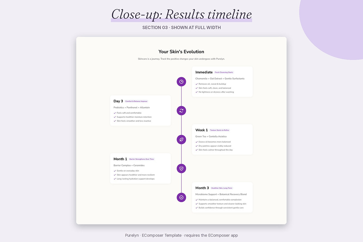 Purelyn - Shopify EComposer Template, a Shopify Template by Boost Convert (Photo 11 of 11)