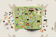 National Park & Camping MAP CREATOR, a Person Illustration by Paper Cherry (Thumbnail 18 of 21)