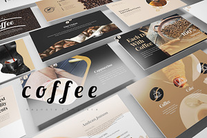 Coffee Keynote Templates