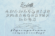 Briketts - Brush Rough Display Font, a Script Font by overlaytemplates (Thumbnail 4 of 5)