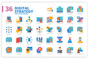 3,600 Icons x3 Styles, an Outline Icon by monkik (Thumbnail 104 of 299)