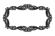 Vintage Ornament Frame Vector Bundle, an Illustration by Creativeshirt (Thumbnail 26 of 51)
