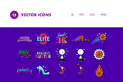 15 March Madness Icons, a Sport Illustration by Hello Mister Frank (Thumbnail 3 of 4)