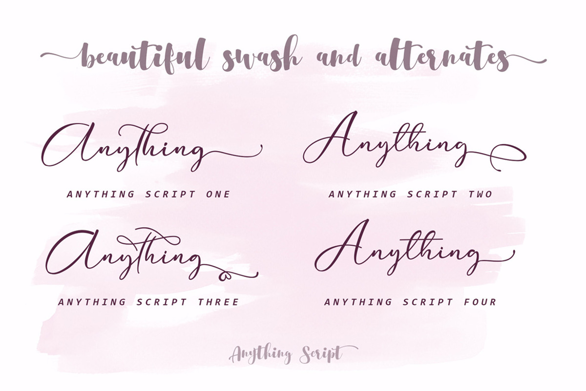 The 15 in 1 Wonderful Font Bundle, a Script Font by Aldedesign (Photo 22 of 36)