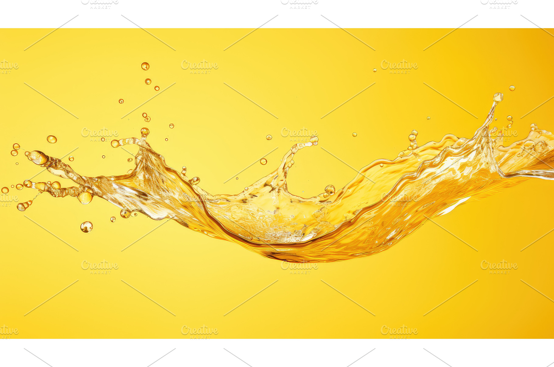photograph water splash yellow, a Nature Photo by pikepicture