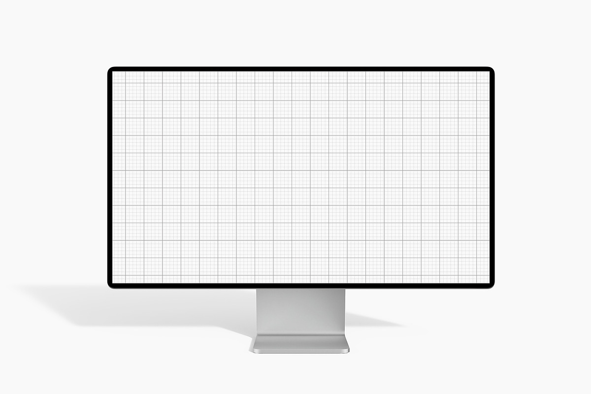 Monitor Display Mockup Template, a Product Mockup by graphypix (Photo 4 of 4)