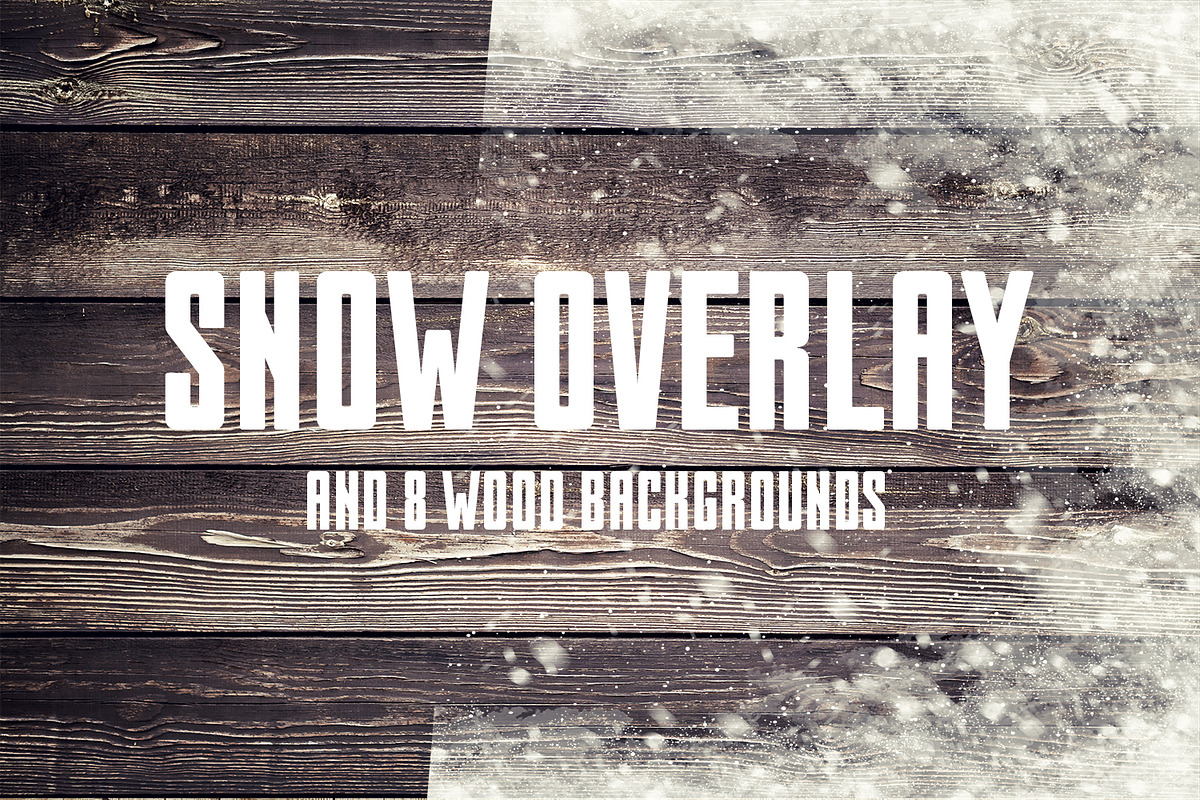 Snow overlay for your photo, a Texture Graphic by RM_design (Photo 1 of 5)