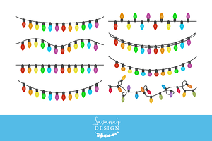 Christmas Lights Clipart