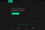 Laika Responsive One Page Portfolio, a Landing Page Template by CoralixThemes (Thumbnail 2 of 5)
