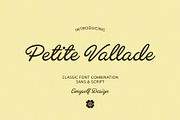 ED Petite Vallade - Font Duo, a Script Font by Emyself Design (Thumbnail 1 of 12)