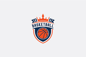 Basketball Logo Template, a Branding & Logo Template by shazi