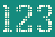 Display Squares Two Font, a Font by GG Design (Thumbnail 6 of 10)