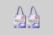 Tote Bag Mockup, an Apparel Mockup by NyakBiett (Thumbnail 3 of 5)