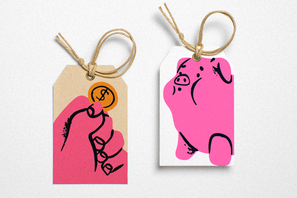 Piggy Bank, an Object Illustration by Twisted Tail (Photo 4 of 4)