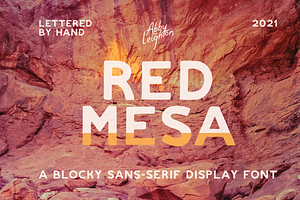 RED MESA By Abby Leighton