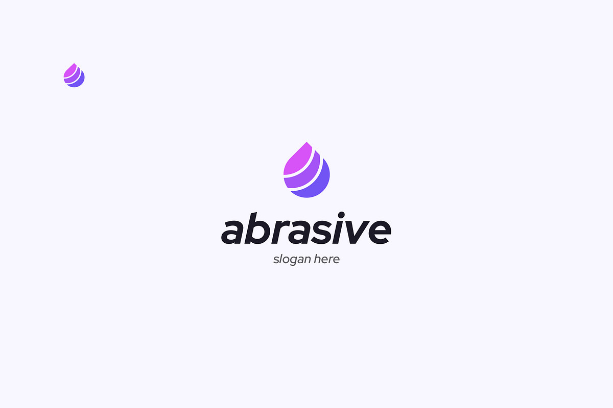 Water Drop Logo Design, a Branding & Logo Template by Dipak Dheer (Photo 1 of 6)