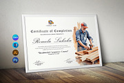 Carpenter Training Certificate, a Stationery Template by DesignDevisers (Thumbnail 1 of 10)