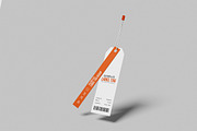 Clothing Label Tag Mockup, a Merchandise Mockup by Gatamotion (Thumbnail 5 of 5)