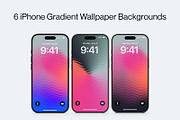 6-Pack Phone Wallpaper Bundle, a Graphic by Chromaform Studio (Thumbnail 2 of 9)