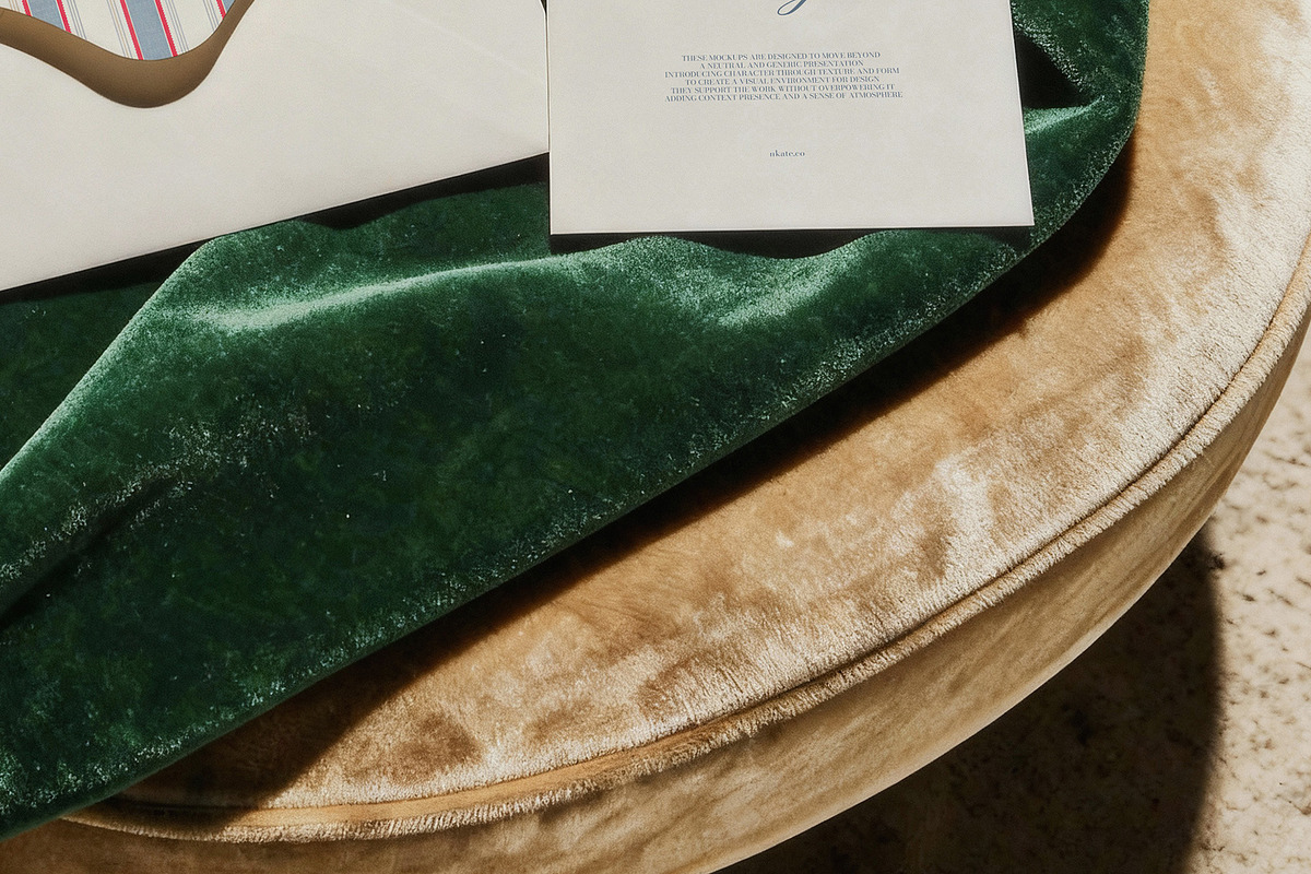 A6 Card & Envelope Mockup | Emerald, a Product Mockup by nkate (Photo 3 of 5)
