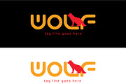 WOLF logo, a Branding & Logo Template by Graphic Origin (Thumbnail 1 of 3)