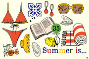 Summer is.., an Object Illustration by Olillia (Thumbnail 3 of 5)