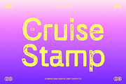 CS Cruise Stamp, a Sans Serif Font by Craft Supply Co. (Thumbnail 1 of 8)