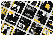 GREY Instagram Feed, a Social Media Template by Aprilea (Thumbnail 4 of 7)