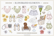 Springtime Clipart Bundle, an Illustration by TWG Designs (Thumbnail 2 of 2)