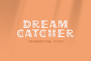 Dreamcatcher | Ornamental Font, a Sans Serif Font by Kandella's Art (Thumbnail 1 of 11)