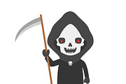 Set of Halloween characters, an Illustration by asantosg (Thumbnail 2 of 5)