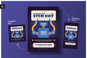 International STEM Day Flyer