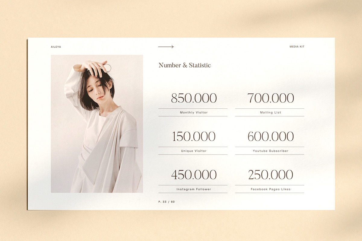 AILEYA - Keynote Media Kit, a Presentation Template by Elokka Std. (Photo 4 of 12)