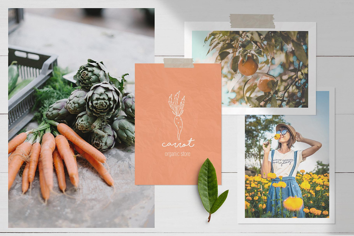 Farm love - premade logos set, a Branding & Logo Template by Alisovna (Photo 5 of 12)