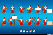 Red Old Wizard Character, an Illustration by DesignWolf (Thumbnail 2 of 2)