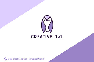 Owl Logo Template