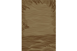 Brown abstract frame background, a Texture Illustration by Nenahliadava Design