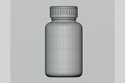 Supplement Bottle 3d model, an Object 3D Model by fahad121 (Thumbnail 4 of 5)