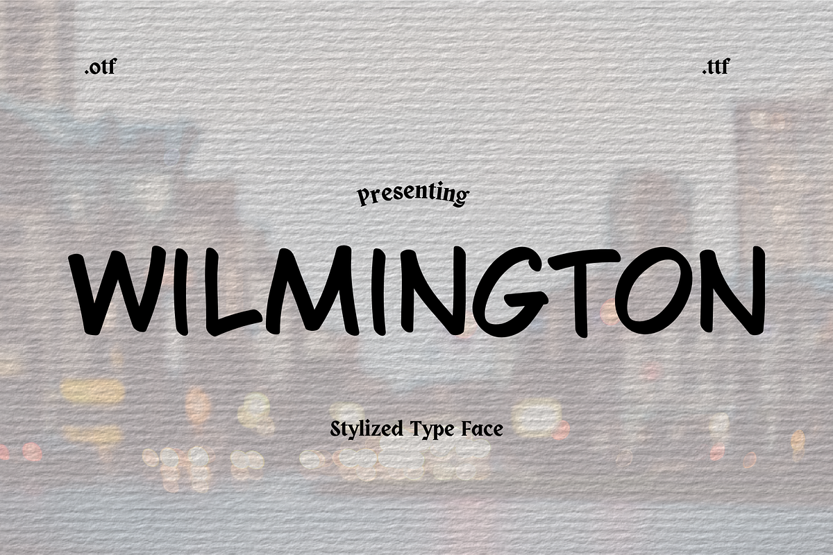 Bold & Modern Stylized Display Font, a Sans Serif Font by Wicked Creative (Photo 1 of 5)