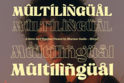 Minya - Retro Font (Outline Version), a Serif Font by Dharmas Foundry (Thumbnail 15 of 15)