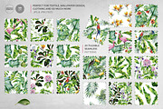 Watercolor tropics, a Pattern Graphic by Anna Myslivets Art (Thumbnail 2 of 12)
