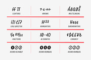 Cumbre | Slanted Wavy Display Font, a Sans Serif Font by Antipixel Type Studio (Thumbnail 13 of 16)