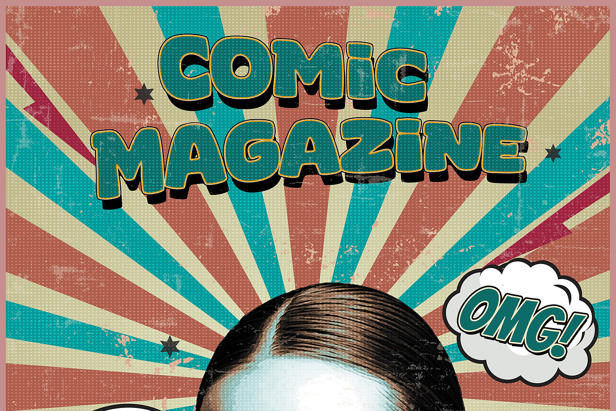 Retro Comic Book Style Poster Art, an Action Add-On by Photoshop Action (Photo 13 of 21)