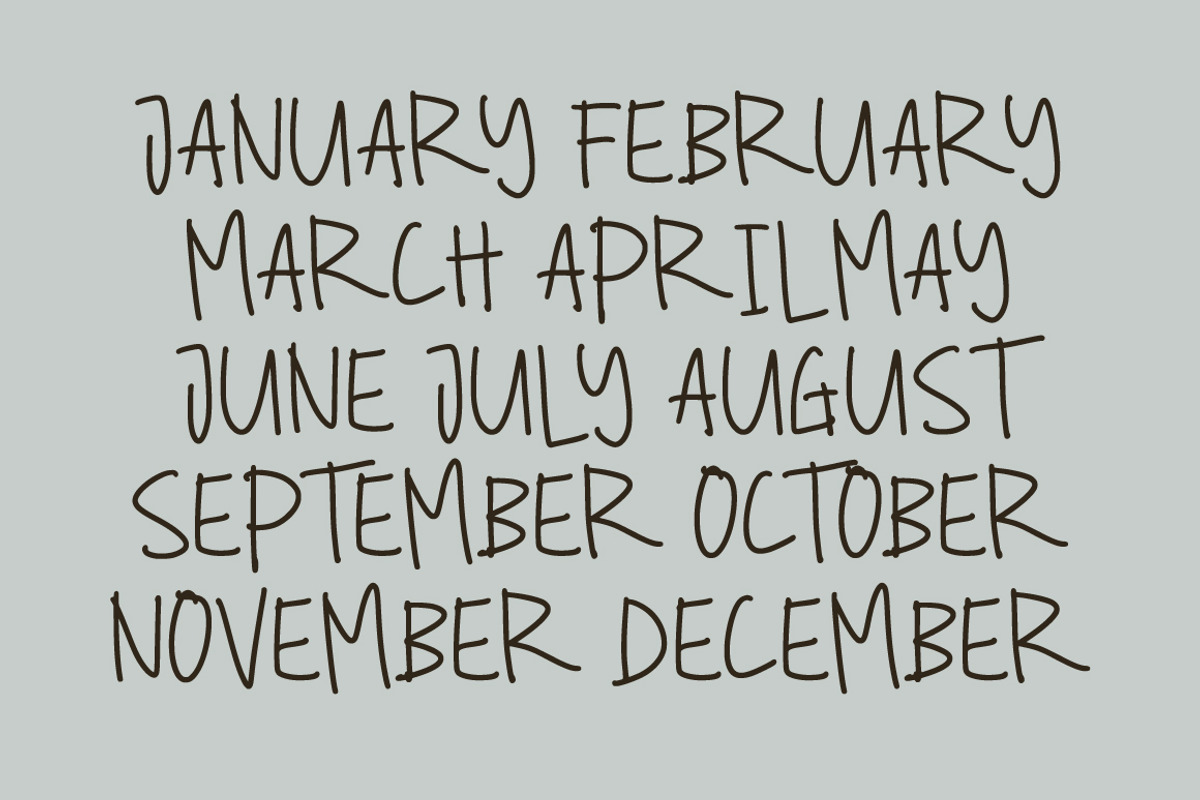 Ratresy - Handwritten Font, a Handwritten Font by tebaltipislab (Photo 3 of 9)