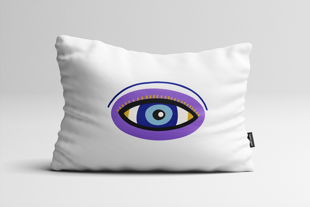 Doodle eyes spiritual set, an Illustration by Good Studio (Photo 4 of 4)