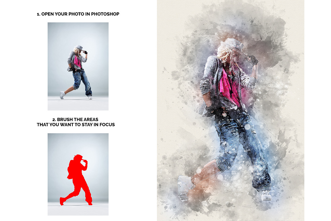 830 Creative Photoshop Action BUNDLE, an Action Add-On by Design Forest (Photo 30 of 133)