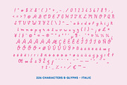 Cute & Curly handwritten fonts, a Handwritten Font by Carole Chevalier (Thumbnail 6 of 6)